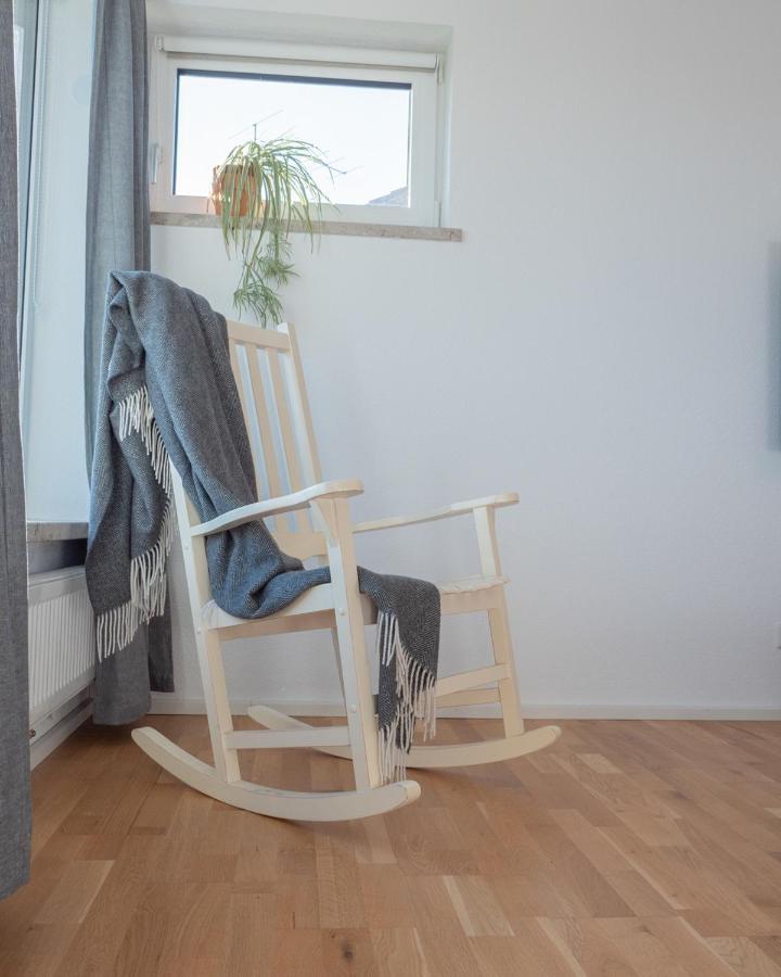 Design+Bodenseesicht=Zuhause Blau Markdorf Eksteriør billede
