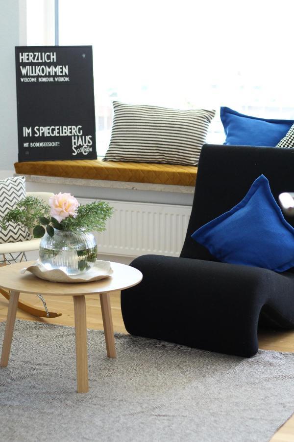 Design+Bodenseesicht=Zuhause Blau Markdorf Eksteriør billede