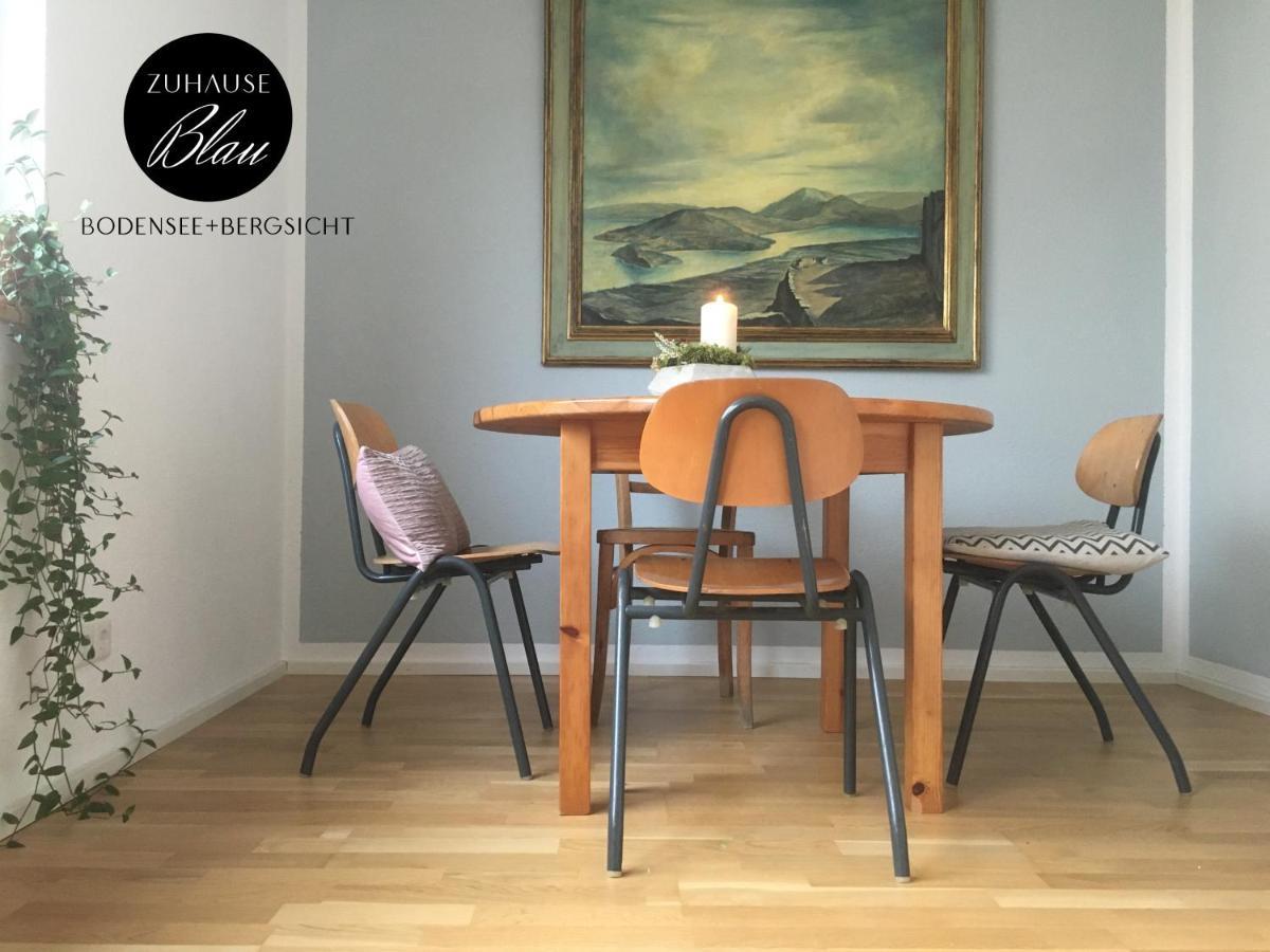 Design+Bodenseesicht=Zuhause Blau Markdorf Eksteriør billede