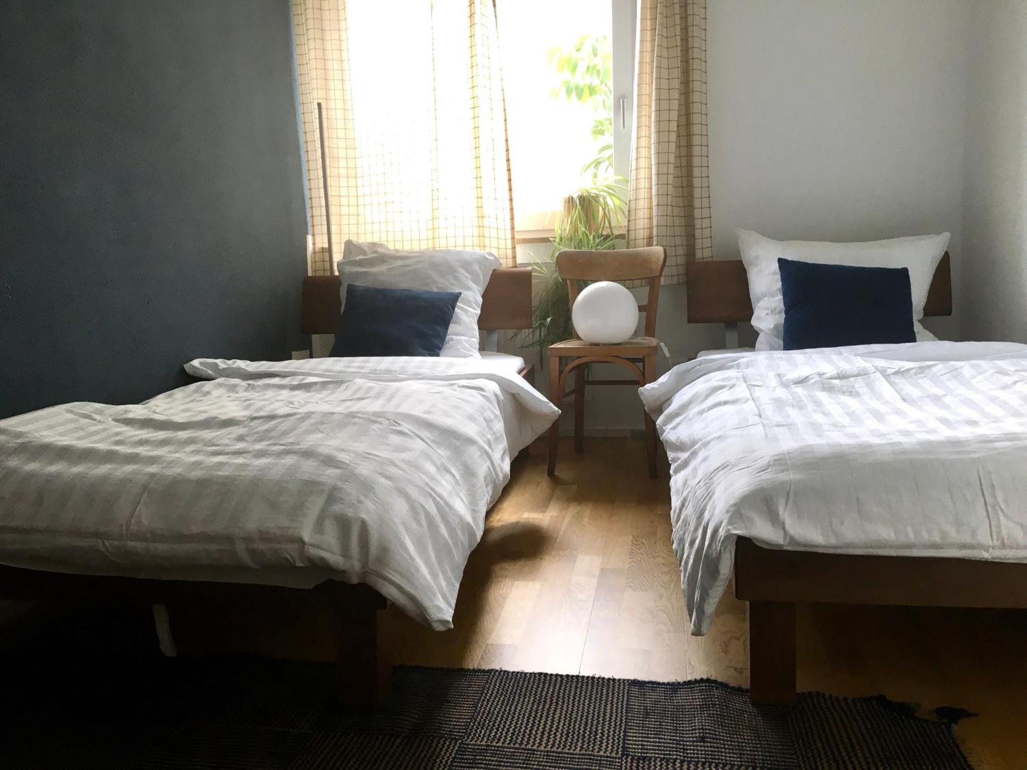 Design+Bodenseesicht=Zuhause Blau Markdorf Eksteriør billede